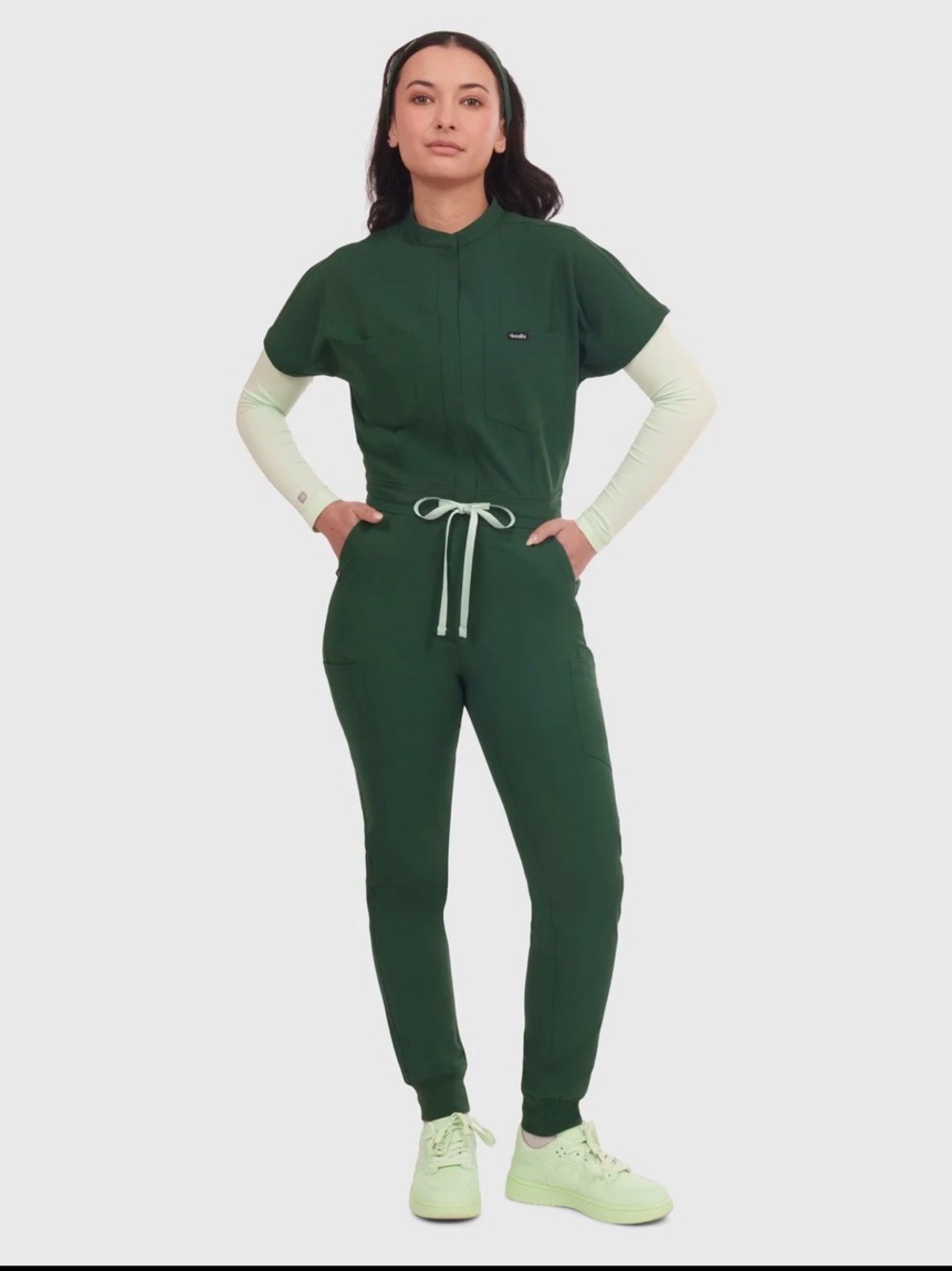 NWT Healix Medical Scrubs Jumpsuit MP